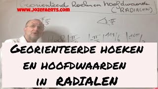 328 Georienteerde hoeken en hoofdwaarden  in Radialen  met elektronische oefening [upl. by Eitisahc966]