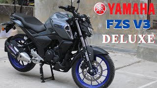 Yamaha FZS V3 Deluxe Review  কেমন হবে এই বাইকটি আপনার জন্য 😁Sawari BD [upl. by Lymn]