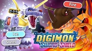 DIGIMON Sword and Shield ROM Hack  Part 1 [upl. by Enaz160]