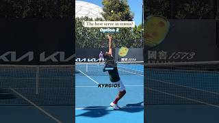 The BEST serve Isner Kyrgios or Cressy 🔝🎾 Tennis Isner Kyrgios [upl. by Etnwahs]