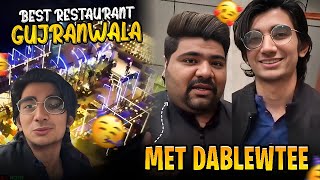 Gujranwala Tour Best Restaurant 😋 Met DablewTee 😍 LSPD Boys Meetup 👮‍♂️ Vlog2  Janjua Talks😎 [upl. by Dominik15]