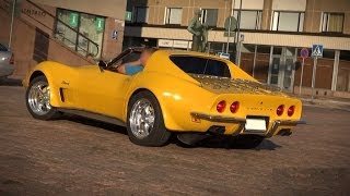 STUNNING 1973 Corvette Stingray Resto Mod  V8 sound and overview [upl. by Aioj]