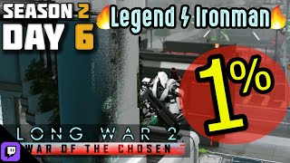 XCOM 2  Long War of the Chosen 11  2024 LegendIronman  Season 2 Day 6 [upl. by Kyre]