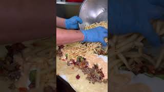 This 100 MASSIVE BURRITO in Las Vegas feeds 58 people From Sayulitas in Las Vegas [upl. by Fortin]