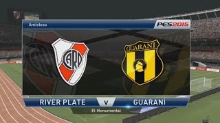 RIVER vs GUARANI  PES 2015  COPA LIBERTADORES 2015 [upl. by Nostets]