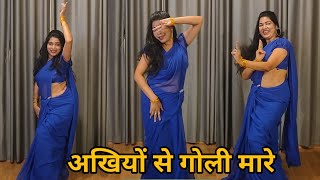 dance I akhiyon se goli maare I अखियों से गोली मारे IGovinda Song I bollywood dance I by kameshwari [upl. by Aruol]