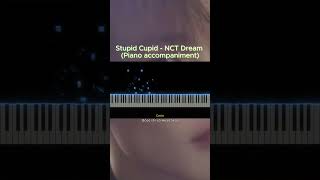 PIANO KARAOKE Stupid Cupid  NCT DREAM Highlight 2 nct nctdream short shorts shortvideo [upl. by Ecerahc134]