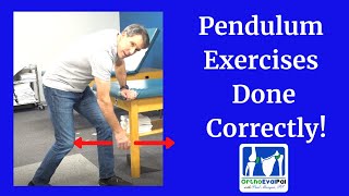 Pendulum Exercises Done Correctly [upl. by Gennifer]