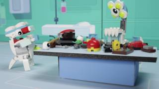 Strange Medix Mixels experiment creates new Mixels Max  LEGO Mixels  Stop Motion [upl. by Artima]