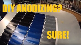 How to Anodize Aluminum  My approach on DIY small scale anodizing by DeeWorks [upl. by Aloivaf]