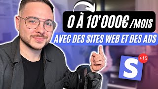 De 0 à 10000€ par mois  plan daction complet en live [upl. by Enael413]