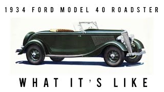 1934 Ford deluxe roadster 85 HP V8 [upl. by Selmore]