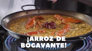 Arroz de Bogavante en Paella [upl. by Enyrehtac]