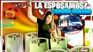 LA DEJAMOS ESPOSDA A UN CAMION URBANO EN RUTA [upl. by Adnuahsar]