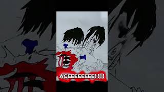 Ace death transition reel drawing capcut ace aceonepiece onepiece sketching acedeath art [upl. by Aubert]