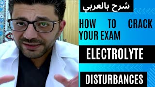 electrolyte disturbances for surgeons تغييرات الاملاح في الجسم للجراحين و مقيمي الجراحة و طلاب الطب [upl. by Ieso363]