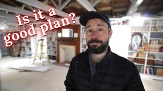 We Changed Our Plans  In a Big Way  1930s Farmhouse Renovation Pt 39 [upl. by Idnam]