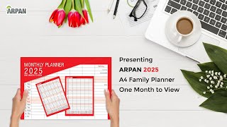 2025 One Month to View Monthly Planner CalendarST2251 [upl. by Tnattirb]