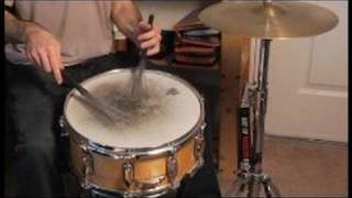 How to Play Drums with Brushes  How to Play a Snare with Brushes [upl. by Aryc189]