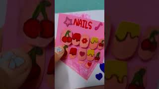 DIV nails blind bag with paper zoyas creative corner [upl. by Edythe]