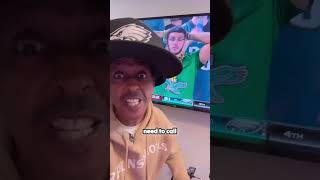 Gillie Da Kid Roasts Eagles After Falcons L 🦅🔥 shorts funny sports viralshorts fyp meme [upl. by Ahseele]