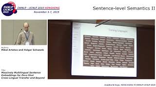 Massively Multilingual Sentence Embeddings for ZeroShot CrossLingual Transfer and Beyond [upl. by Nolyar]