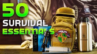 50 Survival Essentials for Your Next Adventure [upl. by Yeniffit]