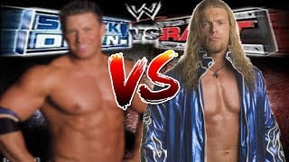 WWE Smackdown vs Raw Sylvain Grenier CAW vs Edge [upl. by Selrhc]