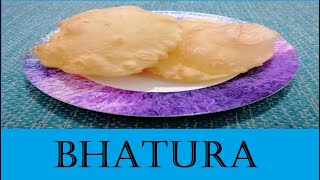 Bhatura சோலா பூரி recipe in tamil with English sub titles [upl. by Norabal]