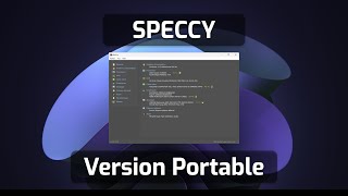 Créer soimême une version portable de Speccy [upl. by Noffihc]