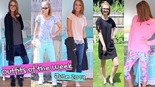 Outfits of the Week  June 2019 [upl. by Aliakam]