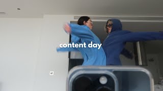 brookie and jessie content day vlog [upl. by Atiniuq]