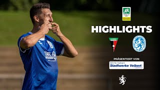 FC Wegberg Beeck vs SSVg Velbert 02 – Highlights amp Tore  Regionalliga West [upl. by Orna]