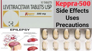 Keppra 500 tablet uses in hindi  Side Effect  Precaution [upl. by Sidhu]