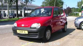 Fiat Seicento 2009 rot wwwautohausbizcar5 [upl. by Wills576]