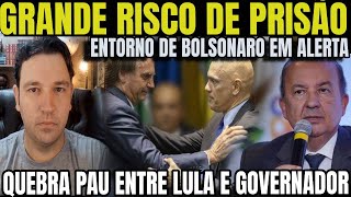 4 QUEBRA PAU ENTRE LULA E GOVERNADOR ENTORNO VÊ RISCO DE PRISÃO E QUER BLINDAR COSTA NETO LULA TE [upl. by Silera]