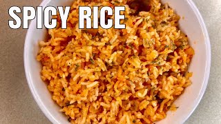 How to cook spicy rice spicy rice recipe easy rice recipe Budget friendly recipe [upl. by Alfonse]