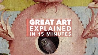 Hieronymus Bosch The Garden of Earthly Delights Part One Great Art Explained [upl. by Leod]