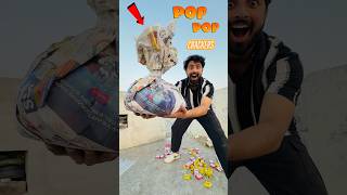 Worlds biggest POP POP Crackers diwali shorts [upl. by Eibbed]