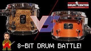 The 8Bit Drum Battle  Canopus RFM vs Sonor Prolite [upl. by Vieva]