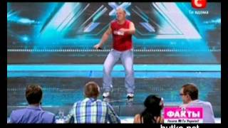 X Factor 2  Владимир  Чупакабра  Харьков  Часть 4 [upl. by Ecertal329]