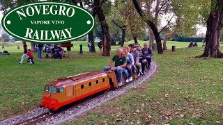 La Novegro Railway e i treni del circuito di vapore vivo [upl. by Idelle]