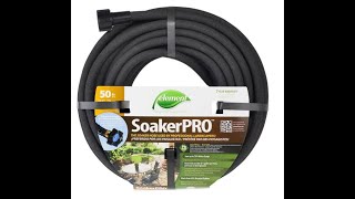 Swan Element SoakerPRO soaker hose troubleshooting Home Depot [upl. by Maunsell]