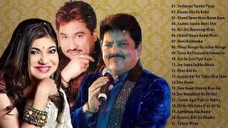 2 Best Of Udit Narayan Alka Yagnik Kumar Sanu Songs  90s Evergreen Bollywood Songs Jukebox [upl. by Adniram]