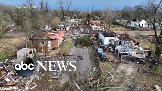 At least 9 dead as tornadoes rip through Alabama [upl. by Hollie]