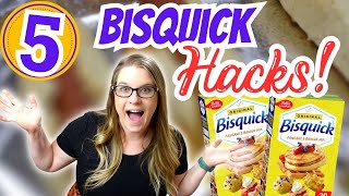 5 INCREDIBLE Ideas using Betty Crocker Bisquick  Dinner Recipes that are SUPER EASY amp Delicious [upl. by Theadora]