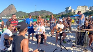 Pagode na Praia  Vacilão  Deixa a Vida Me Levar  Madalena [upl. by Eilitan]