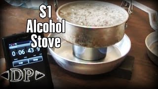 DIY Gear  1 Alcohol Camp Stove [upl. by Haramat]