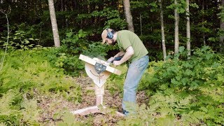 Tilting Swiveling Power Carving Workbench [upl. by Ahsemak]