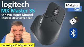 Logitech MX Master 3S O novo Super Mouse  Características e Funcionamento [upl. by Mullane]